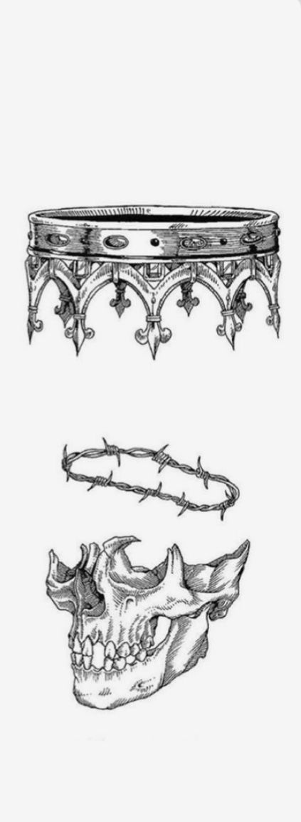 Skull And Barbed Wire Tattoo, Upside Down Crown Tattoo, Skull Barbed Wire Tattoo, Skull With Barbed Wire Tattoo, Friends Tattoos, Barbed Wire Tattoo, Halo Drawings, Halo Tattoo, Barbed Wire Tattoos