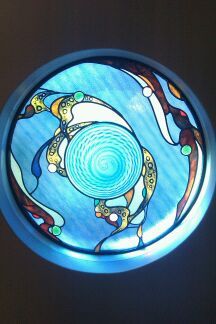 Glass Window Art, Making Stained Glass, Stained Glass Window, Dream Art, Stained Glass Windows, Glass Window, Art Glass, Circles, Stained Glass