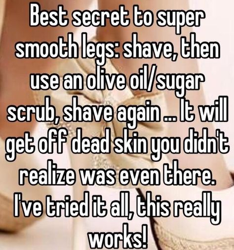 Super Smooth Legs, Smooth Legs, Beauty Remedies, Diy Beauty Hacks, Homemade Beauty Products, Health And Beauty Tips, Beauty Treatments, Belleza Natural, All Things Beauty