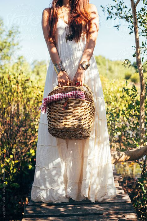 Pretty woman holding a picnic basket  by Jovo Jovanovic Picnic Photo Shoot, Belgrade Serbia, A Picnic, Summer Solstice, Lifestyle Photography, Serbia, Camera Lens, Picnic Basket, Pretty Woman