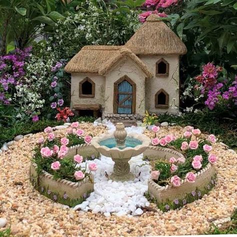 Fairy Garden Kits | Fairy Gardening Supplies | Fairy Garden Starter Kits Fairy Farm Garden Ideas, Farm Fairy Garden, Interactive Fairy Garden, Outdoor Lights Ideas, Fairy Farm, Miniature Fairy Garden Diy, Fairy House Kit, Real Life Fairy Garden, Solar Lamps