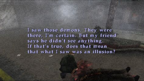 Silent Hill 1, Notting Hill Quotes, Silent Hill 2, Game Quotes, Retro Horror, Weird Dreams, Silent Hill, Resident Evil, Good Movies