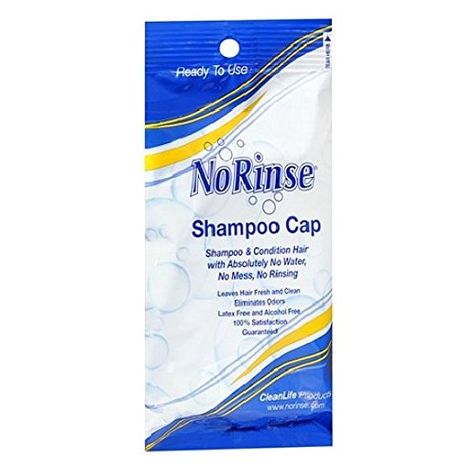 No Rinse Shampoo Cap (5-Pack) No Rinse http://smile.amazon.com/dp/B009I12STI/ref=cm_sw_r_pi_dp_UKoqxb0JHSW75...this states you can microwave the package for a warm 'shampoo'....perfect for Mom and Dad! Shampoo Cap, Best Shampoos, Emergency Prepping, Clean Hair, Living A Healthy Life, Fresh And Clean, Hair Care Shampoo, Latex Free, Hair Conditioner