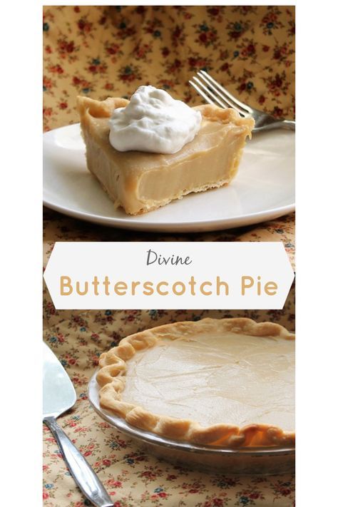 Best Butterscotch Pie Recipe, Amish Butterscotch Cream Pie, Best Butterscotch Pie, Old Fashion Butterscotch Pie, Best Pie Ever, Best Pies Ever, Cream Pies Recipes, Butterscotch Pie Filling, Butterscotch Cream Pie