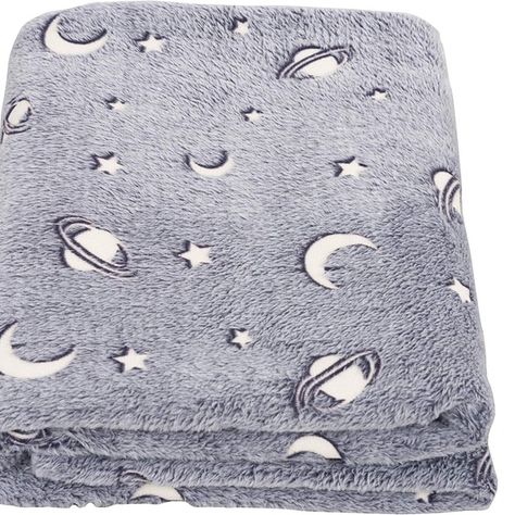 SOCHOW Glow in The Dark Throw Blanket 50 x 60 Inches,, #Sponsored, #Groupon, #mobile, #devices #AD Star Night Light, Halloween Blanket, Unique Blankets, Stars Pattern, Gray Blanket, Galaxies Stars, Cozy Flannel, Kids Sleep, Kids Bedding