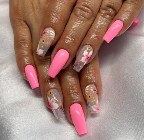 Perfect Pink Floral Nail Art floral nail art pink nail ideas mothers day nails nail art nail designs manicure ideas spring nails mother day 2023 nails nails Pink Daisy Nails, Manicure Ideas Spring, Mothers Day Nails, Nails Pictures, Nail Art Photos, Nail Art Pictures, Floral Nail, Daisy Nails, Floral Nail Art