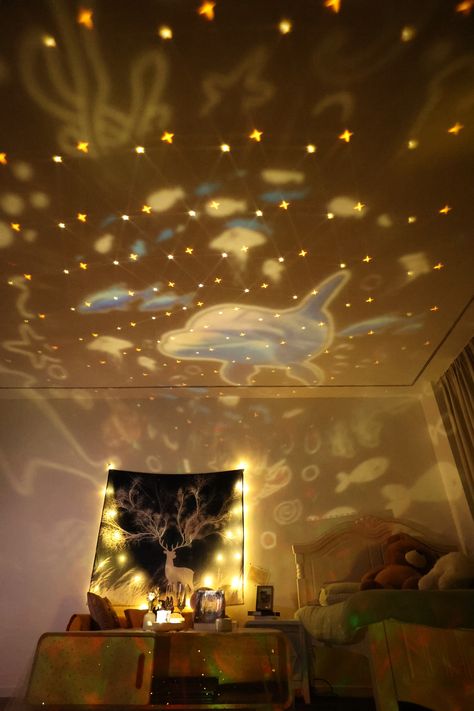 😍Give yourself the space you need with our Galaxy LED Projector. Transform any room into a galaxy dreamscape of a moving nebula with rotating stars and moon.You can cater to any experience! Galaxy Projector, Our Galaxy, Star Projector, Led Projector, Stars And Moon, Projector, The Space, Moon, Led