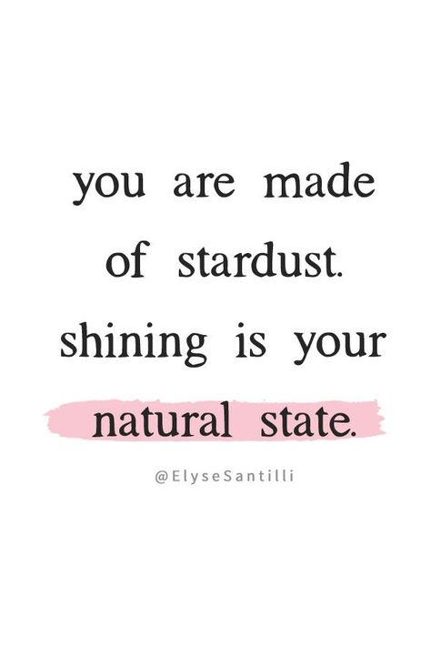 Stardust Quotes, Shine Quotes, Made Of Stardust, Self Quotes, Beauty Quotes, Instagram Quotes, Poetry Quotes, Note To Self, Beautiful Quotes