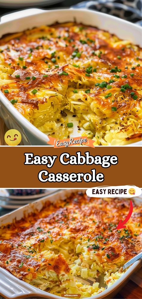 Vegetarian Cabbage Casserole, Things To Make With Cabbage, Recipes Using Cabbage, Easy Cabbage Casserole, Recipes For Cabbage, Baked Cabbage Recipes, Recipes With Cabbage, Cooked Cabbage Recipes, Recipe For Cabbage