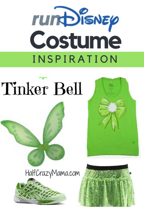 Easy Disney Running Costume Ideas and Inspiration Disney Running Outfits, Rundisney Costumes, Adult Mickey Mouse Costume, Disneyland Half Marathon, Adult Disney Costumes, Frozen Costume Adult, Halloween Run, Disney Half Marathon, Disney Running