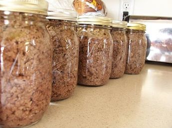 Pressure Canning Recipes, Canning Food Preservation, Canned Food Storage, Canning Tips, Canned Meat, Home Canning, Pressure Canning, Meals In A Jar, Canning Jars