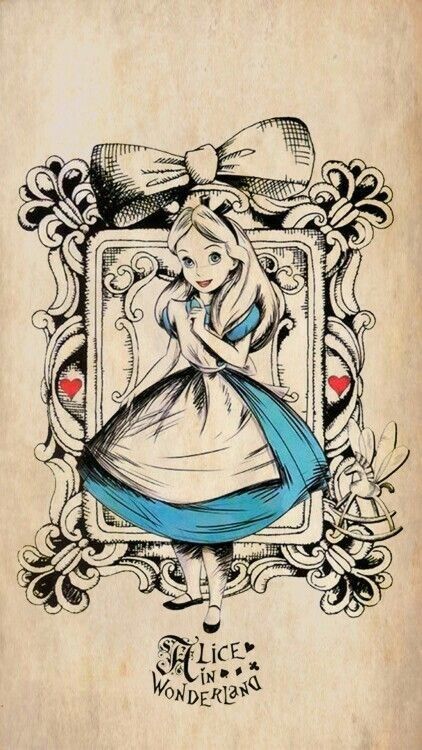 Alice In Wonderland Cartoon, Alice Rabbit, Alice In Wonderland Art, Alice In Wonderland Rabbit, Alice And Wonderland Tattoos, Alice In Wonderland Crafts, Paper Phone, Alice In Wonderland Artwork, Alice In Wonderland Drawings