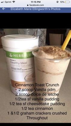 Shake Recipes Herbalife, Herbalife Meals, Herbal Life Shakes, Herbalife Diet, Herbalife Teas, Herbalife Protein, Herbalife Shakes, Herbalife Products, Herbalife Nutrition Club