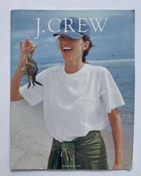 Vintage Jcrew Catalog, Old Jcrew Catalogs, Jcrew Catalog 90s, Vintage J Crew Catalog, Jcrew Style Inspiration, J Crew 90s, Old J Crew, Jcrew Summer, J Crew Catalog