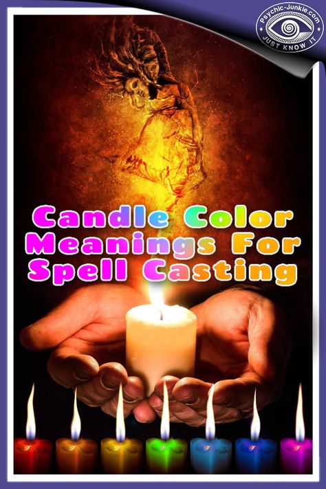 Candles Flame Meaning, Colors And Their Meanings, Flames Meaning, Candle Colors, Candle Meaning, Candle Color Meanings, Brown Candles, Colors Of Fire, Yellow Candles