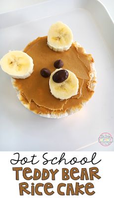 Preschool Cooking, Banana Slices, Food Art For Kids, Preschool Snacks, Dessert Aux Fruits, Cute Snacks, Fun Snacks For Kids, Toddler Snacks, Tot School