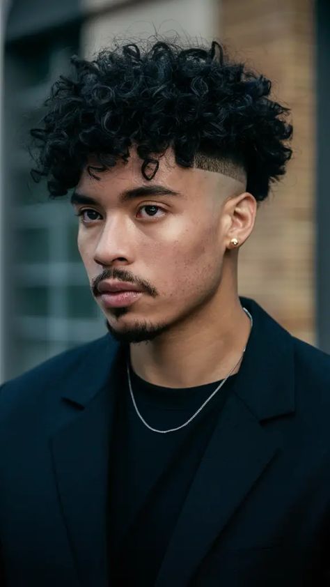 26 Trendy Haircuts for Black Men- Fades, Tapers, Curls, and Modern Styles for Every Look Oval Face Men Haircut Styles, Drop Fade Black Men, Curly Drop Fade, Black Men Haircuts Curly, Haircuts For Black Men, Oval Face Men, Haircuts Curly, Black Men Haircut, Drop Fade