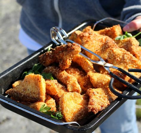 Shore Lunch Fish - Dinner With Julie Cornmeal Recipes, Fish Batter Recipe, Rocky Island, Fish Breading, Seafood Dinner Recipes, Paleo Gluten Free Recipes, Batter Recipe, Fried Fish Recipes, Lunch Recipe