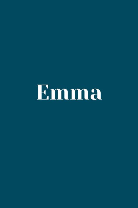 Emma - Baby Name - Names That Start With E Emma Color, Kids Projects, Baby Name, Projects For Kids, Baby Names