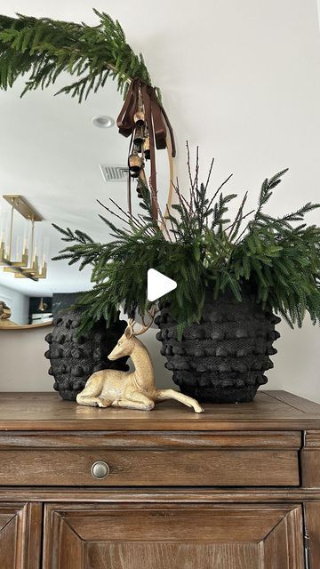 Emilia Aquino | Always Stylish Home on Instagram: "Comment SHOP for a direct link!   The two viral stems you absolutely need this holiday season! These pre lit branches are battery operated and look so perfect with these shorter Norfolk pine stems! Place them together in your favorite vase and they make such a gorgeous statement!   Ways to SHOP: ~ Comment SHOP below for a direct link sent to your dm ~ Click the link in my bio & select the “Shop My Home on LTK”  or “Amazon Favorites” tab ~ Always check my stories throughout the day for new finds and daily deals!  Christmas decor, holiday decor, Amazon must haves, modern Christmas, organic modern home, Christmas is coming,  #holidayfinds #founditonamazon #christmastimeiscoming #amazonholiday #amazon #amazonprime #holidayhome #christmasiscomi Modern Organic Christmas, Minimalist Christmas Decor Tv Stand, Best Artificial Christmas Trees Amazon, Organic Modern Christmas Decor, Organic Christmas Decor, Boho Christmas Sculptures & Statues, Glamorous Christmas Tree Faux, Christmas 2022 Trends Sculptures & Statues, Norfolk Pine