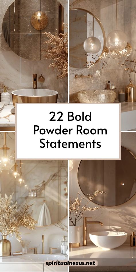 Modern powder room ideas