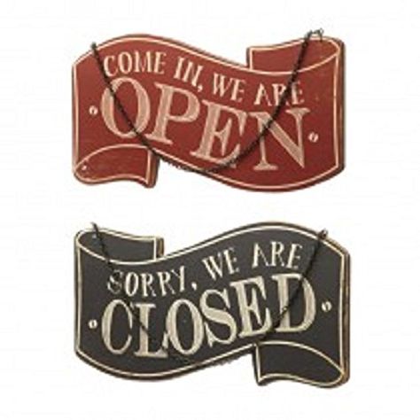 Come In We Are Open, Open Close Sign, Open & Closed Signs, Hanging Light Lamp, Sorry We Are Closed, Door Number Plaques, Craft Shed, Closed Signs, Retail Signage