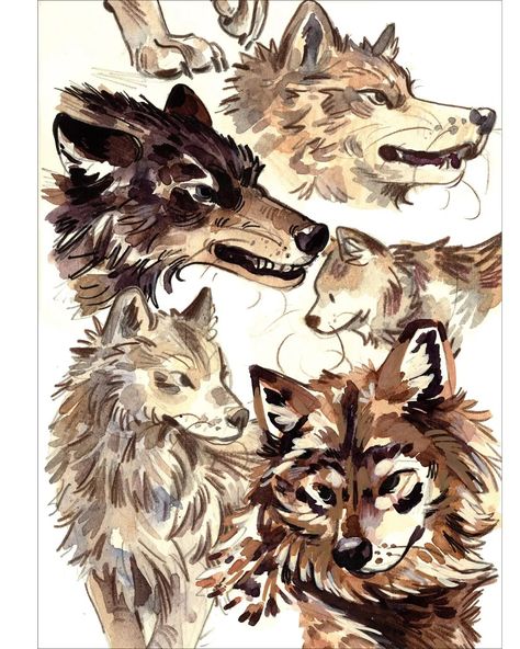 Wolves! Here's the sketchbook print for September. I had a blast drawing these big dogs! There will be a video process for this page too 🐺#sketchbook #illustration #wolves #wolf #drawing #artist #sketch #artdump #sketchdump Realistic Wolf Drawing, Sketchbook Inspo Page, Cute Wolf Illustration, How To Draw A Wolf, Forest Drawing With Animals, Wolf Drawing Sketch, Wolf Pencil Drawing, How To Draw Wolf, Anthro Reference