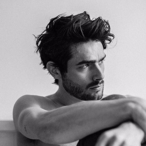 Men Dark Hair, Michiel Van Wyngaarden, Ivan Lukov, Lukov With Love, From Lukov With Love, 얼굴 드로잉, Portrait Photography Men, Beard Hairstyle, Men Photography