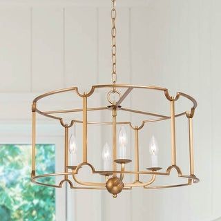 Modern Gold Chandelier, Golden Chandelier, Drum Shade Chandelier, Cage Chandelier, Drum Pendant Lighting, Gold Pendant Lighting, Kitchen Chandelier, Large Pendant Lighting, Dining Room Light Fixtures