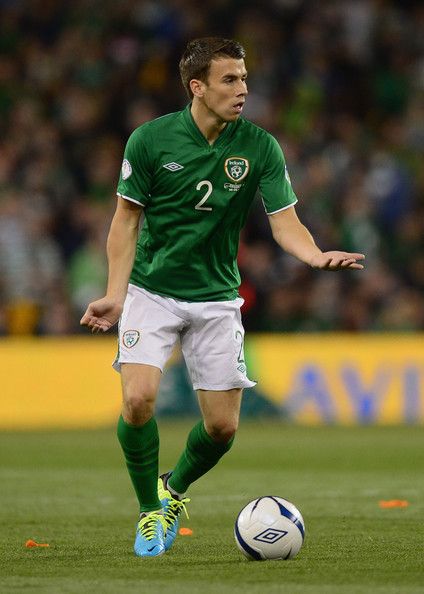 Seamus Coleman of the Republic of Ireland in 2013. Seamus Coleman, Fifa 2014 World Cup, Ireland Pictures, Carabao Cup, 2014 World Cup, Goodison Park, World Cup Qualifiers, Liverpool England, Everton Fc