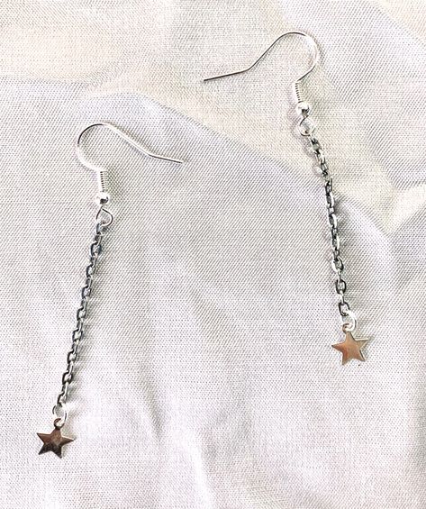 Homemade Jewerly, Silver Fish, Create And Craft, Fish Hook Earrings, Homemade Jewelry, Fancy Jewelry, Jewelry Inspo, Dream Jewelry, Star Charms