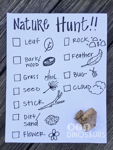 Oppgaver For Barn, Nature Scavenger Hunt, Babysitting Activities, Nature Hunt, Maluchy Montessori, Scavenger Hunts, Hidden Objects, Outdoor Learning, Toddler Play