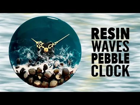 Hello all, thanks so much for checking out my post today.Today I'll be showing you how to create this super easy resin clock and how to make the most of pebble… Clock Resin, Resin Waves, Decorative Screen Panels, Resin Clock, Resin Art Supplies, Diy Resin Projects, Pebble Mosaic, Pop Bubble, Decorative Screens