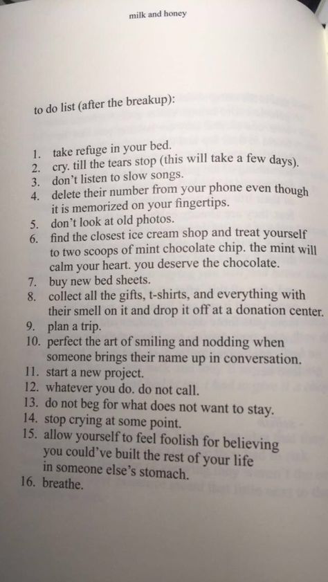 Going Slow In A Relationship, Here Be Dragons, Slow Songs, In A Relationship, Milk And Honey, A Relationship, Slow Down, Get Over It, To Do List