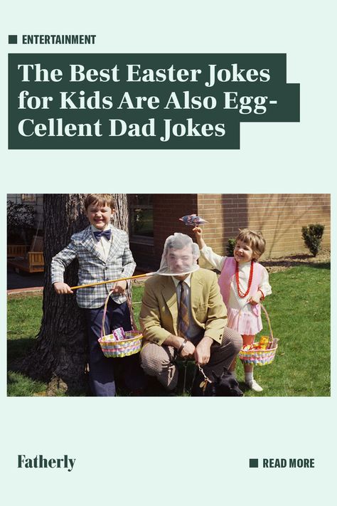 Running dangerously low on dad jokes about Easter eggs and bunnies? We've got you. Easter Dad Jokes, Funny Easter Jokes, Funny Pranks For Kids, Easter Jokes, Pranks For Kids, Best Dad Jokes, About Easter, Easter Humor, Jokes For Kids