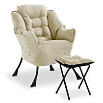 Check this out on Amazon Bay Window Chairs, Single Couch, Lazy Chair, Contemporary Lounge Chair, Folding Ottoman, Contemporary Lounge, Armchair With Ottoman, Chair With Ottoman, Bedroom Light