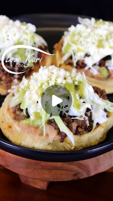 Sopes Mexican Recipe, Sopes Mexican, How To Make Sopes, Carne Asada Seasoning, Sopes Recipe, Queso Fresco, Carne Asada, Mexican Recipes, September 1