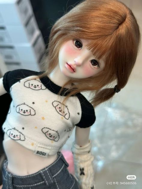 Pink Alternative Fashion, Korean Doll, Bjd Dolls Girls, Barbie Fashionista Dolls, Fashion Gal, Doll Aesthetic, Fantasy Art Dolls, Cute Cartoon Drawings, Smart Doll