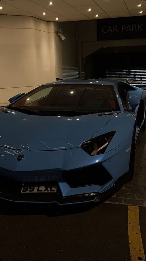 Wallpapers Cars, Blue Lamborghini, Expensive Sports Cars, Cars On The Road, Blue Cars, Aesthetic Cars, Cars Aesthetic, Aesthetic Car, Top Luxury Cars