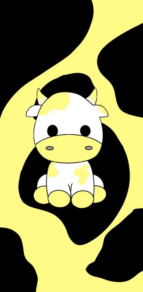 Yellow Cow Print Wallpaper, Yellow Cow Print, Cow Print Wallpaper, Print Wallpaper, Cow Print, Cute Wallpapers, Cow, Snoopy, Wallpapers