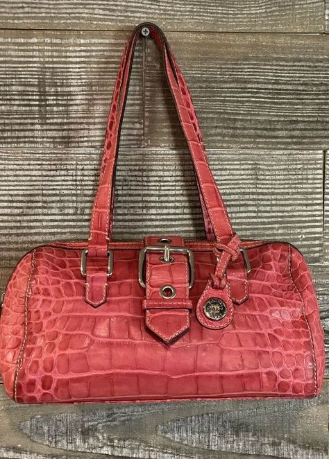 Y2k Bags, Vintage Dooney And Bourke, Leather Duffel Bag, Leather Duffel, Dooney And Bourke, Dooney & Bourke, Beautiful Bags, Duffel Bag, Monkeys