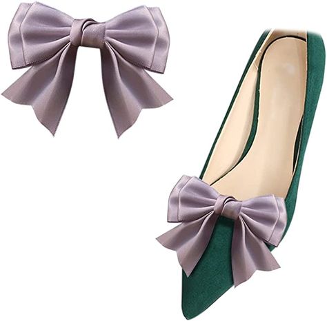 Amazon.com: Women Bow Shoe Clips Detachable Satin Shoe Decoration Cute Lolita Shoe Embellishment Shoe Buckle for Wedding Party 2 Pcs Dark Blue : Clothing, Shoes & Jewelry Shoe Buckle, Shoe Decoration, Blue Clothing, Satin Shoes, Bow Shoes, Decorated Shoes, Shoe Clips, Cute Shoes, Shoe Brands