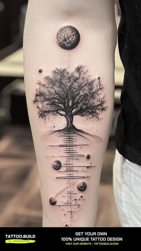 Realistic Tree Tattoo, Life Tree Tattoo, Tree Of Life Tattoo Men, Tree Of Life Tattoo Ideas, Life Tattoo Ideas, Dragonfly Drawing, Earth Tattoo, Geometric Trees, Free Tattoo Designs