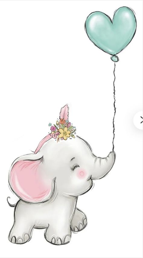 Pin de P@l0m¥n@ ♡♡♡ em Baby shower em 2022 | Chás de fraldas com elefante, Chá de bebê elefante, Chá de bebê faça você mesmo Animal Drawings Elephant, Baby Elephant Drawing, Drawing Baby, Baby Animal Drawings, Baby Elefant, Unisex Baby Shower, Elephant Drawing, Elephant Theme, Beautiful Tattoo