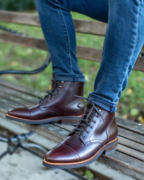 Thursday Boot Company on Instagram: “Classic Appreciation. 📸 @treyhicks89 🎯 #ThursdayBoots  #Captain  #WednesdayWisdom” Thursday Boot Company, Gentleman Lifestyle, Thursday Boots, Boot Companies, Fire Fits, Toe Designs, Mens Fashion Casual, Gentleman, Combat Boots