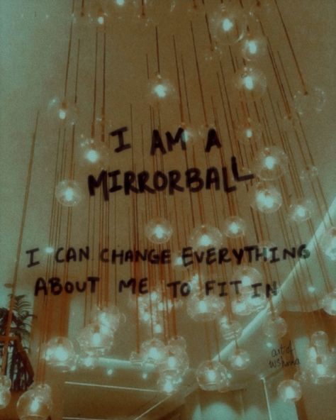 Taylor swift's mirrorball lyrics written with marker on a picture of glass goblets hanging from the ceiling Nothing New Aesthetic Taylor Swift, Mirrorball Aesthetic Lyrics, Mirrorball Aesthetic Taylor Swift, The 1 Taylor Swift Aesthetic, Mirrorball Aesthetic Taylor, Taylor Swift Mirrorball Aesthetic, Taylor Swift Mirrorball Wallpaper, Mirrorball Taylor Swift Aesthetic, Taylor Swift Aesthetic Quotes