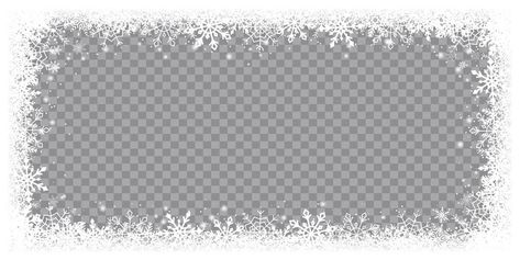 Snow snowflake winter border frame on transparent background isolated illustration #AD , #Advertisement, #winter, #border, #Snow, #snowflake, #frame Winter Border, Landscape Borders, Border Frame, Painting Inspo, Art Fonts, Perler Patterns, Frozen Birthday, Christmas Snow, Winter Theme