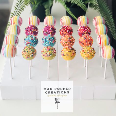 She’s Ready To Pop Baby Shower Theme, Ready To Pop Baby Shower Ideas Popsicle, Ready To Pop Popsicle Baby Shower Theme, Popsicle Baby Shower Theme, About To Pop Baby Shower Ideas, Summer Cakepops, Ready To Pop Baby Shower Ideas, Shes Ready To Pop, Rainbow Cake Pops