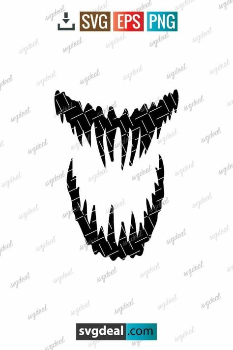 Venom Mouth Svg Venom Mouth, Start Now, Personal Project, Svg Free Files, Venom, Free Svg, Digital Artwork, Art Images, To Create