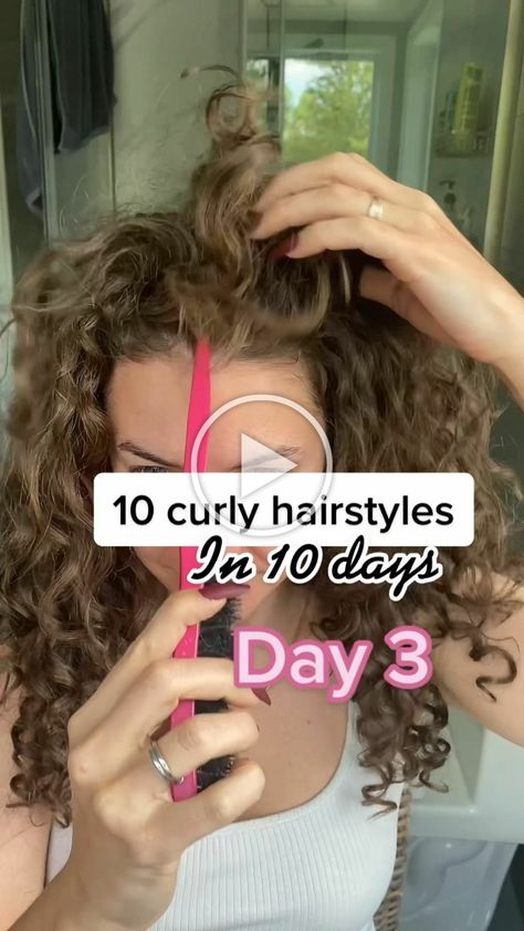 ++ summer hairstyles, beach hairstyles updo.. Curly Medium Length Hair, Beach Hairstyles For Short Hair, Shoulder Length Curly Hair, Medium Length Curly Hair, Curly Hair Braids, Curly Hair Videos, Hairstyles Beach, Beach Hairstyles For Long Hair, Cute Curly Hairstyles